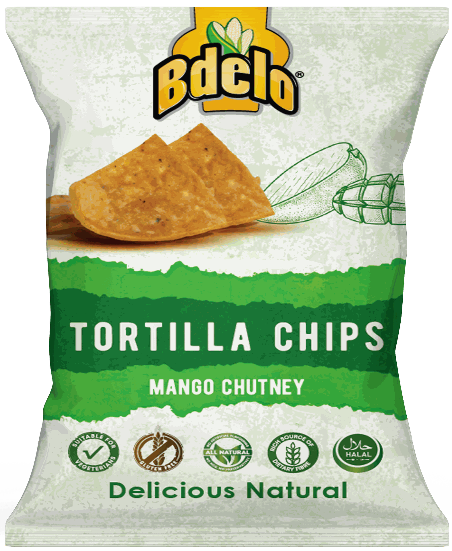 Tortilla Chips Mango Chutney
