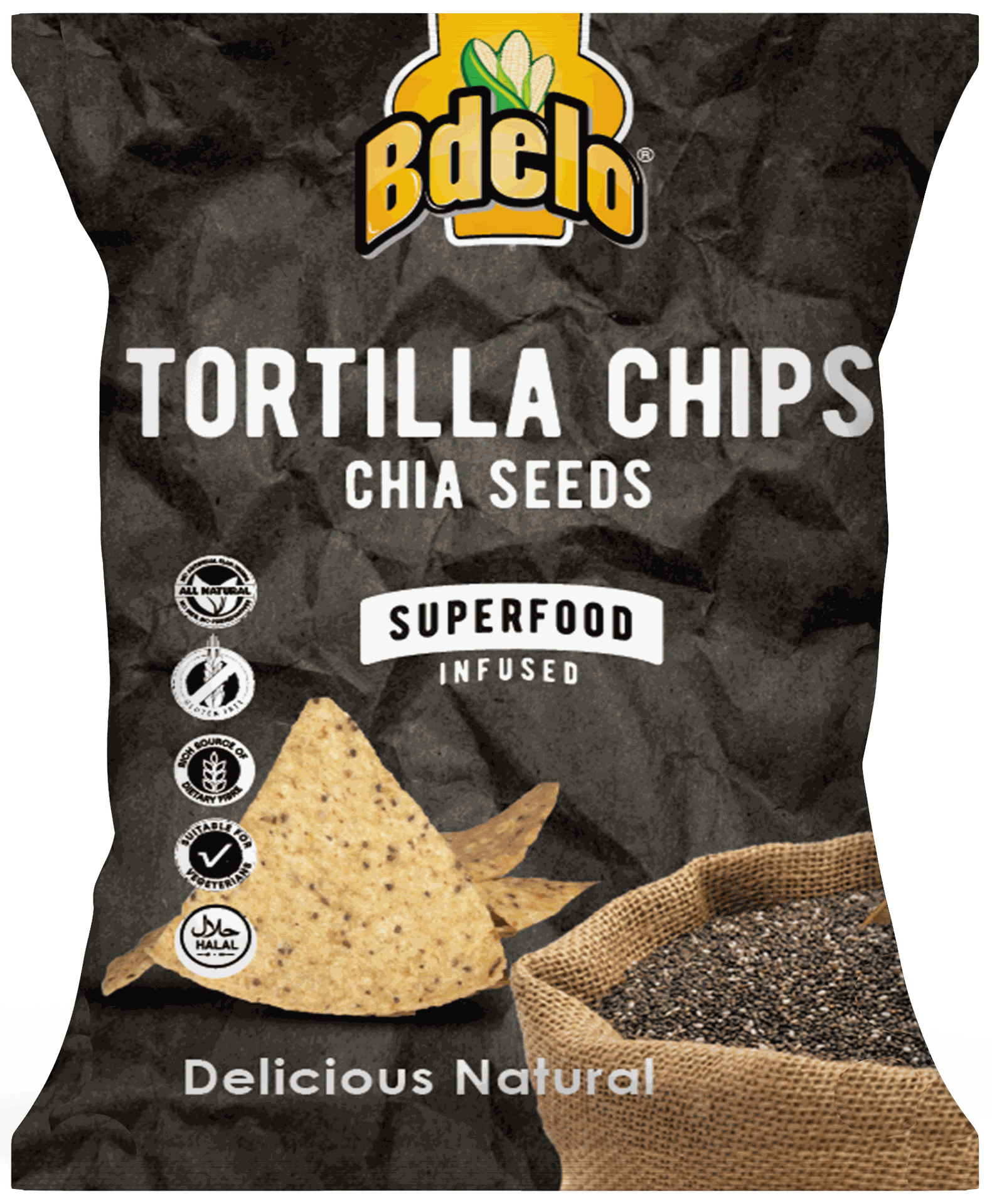 Chia Seeds Tortilla Chips